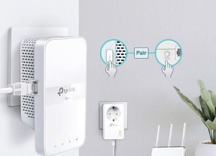 TP-Link TL-WPA7617: kit de adaptadores de red PowerLine de 1200 Mbit/s con Ethernet, LAN y Wi-Fi