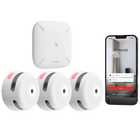 X-Sense X-Sense FS31 Branddetectieset - 3 rookmelders + SBS50 hub