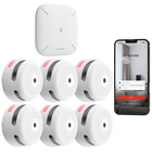 X-Sense X-Sense FS61 Branddetectieset - 6 rookmelders + SBS50 hub