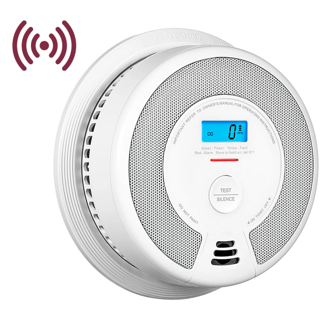 X-Sense X-Sense SC07-W Koppelbare rook- en CO-melder met LCD