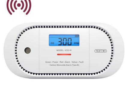 X-Sense X-Sense XC01-WR Koppelbare koolmonoxidemelder met LCD