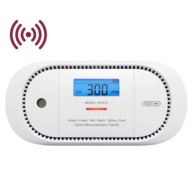 X-Sense X-Sense XC01-WR Koppelbare koolmonoxidemelder met LCD